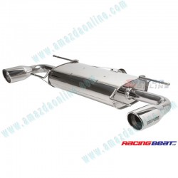 Racing Beat Escape Cat-Back Power Pulse de Acero Inoxidable para 2013-2016 Mazda CX-5 [KE]