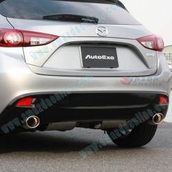 AutoExe Stainless Steel Exhaust Cat-Back fits 13-18 Mazda3 [BM BN] SkyActiv-D