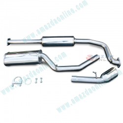 KnightSports Stainless Steel Exhaust Cat-Back fits 08-13 Mazda3 [BL] 1.5L 5-Door