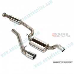 Racing Beat Power Pulse Stainless Steel Exhaust Cat-Back fits 07-09 Mazdaspeed3 [BK3P]
