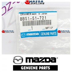 Mazda Genuino Emblema de Insignia MPS BBS1-51-721 para Mazdaspeed3 MPS