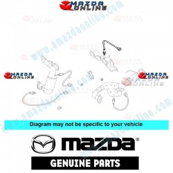 Mazda Genuine Oxygen Sensor AJ04-18-861B fits 00-11 MAZDA TRIBUTE [EP] AJ04-18-861B