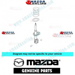 Mazda Genuine Front Right Shock Absorber B26R-34-700A fits 00-03 MAZDA323 [BJ]