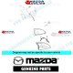 Mazda Genuine Left Trunk Lid Lamp BCW8-51-3G0E fits 09-12 MAZDA3 [BL]