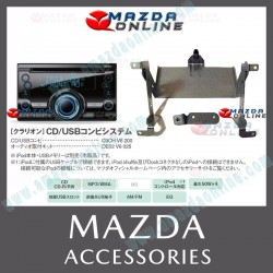 Mazda Genuine Audio CD Player Fit Kit DE02-V6-025 fits 08-12 MAZDA2 [DE]