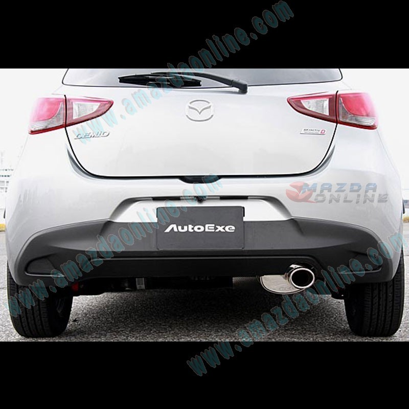 AutoExe Stainless Steel Exhaust Cat-Back fits 2015-2024 Mazda2 [DJ] SkyActiv-G [1.3L] MDJ8Y10