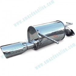 KnightSports Escape Cat-Back de Acero Inoxidable 2015-2024 Mazda2 [DJ] SkyActiv-D