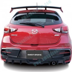 KnightSports Stainless Steel Exhaust Cat-Back fits 2015-2023 Mazda2 [DJ] SkyAcitv-D