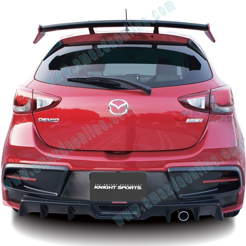KnightSports Escape Cat-Back de Acero Inoxidable 2015-2024 Mazda2 [DJ] SkyActiv-D