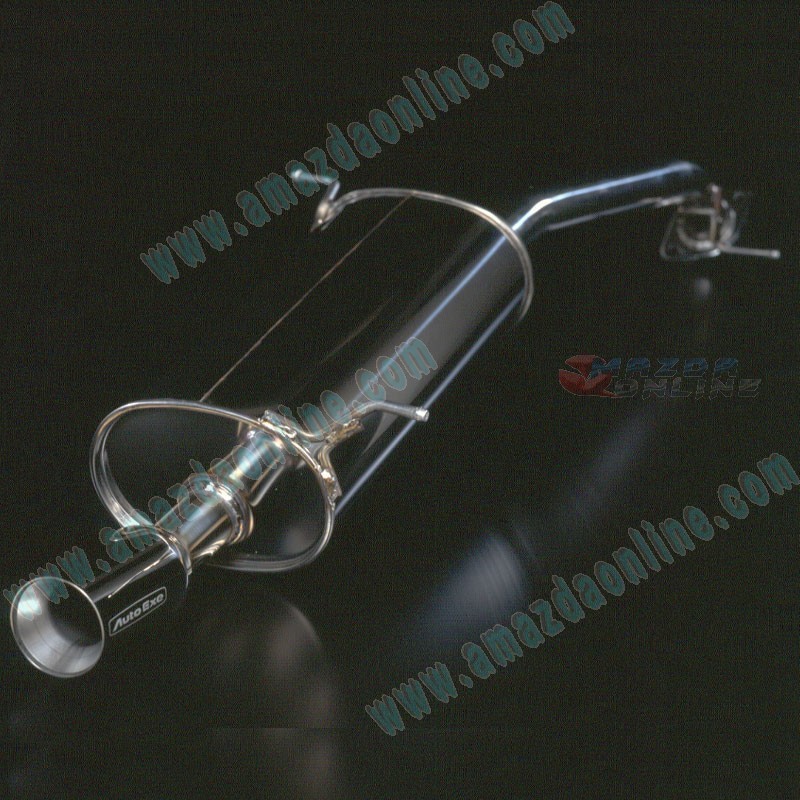 AutoExe Stainless Steel Exhaust Cat-Back fits 02-07 Mazda2 [DC,DY] FWD MDY8500