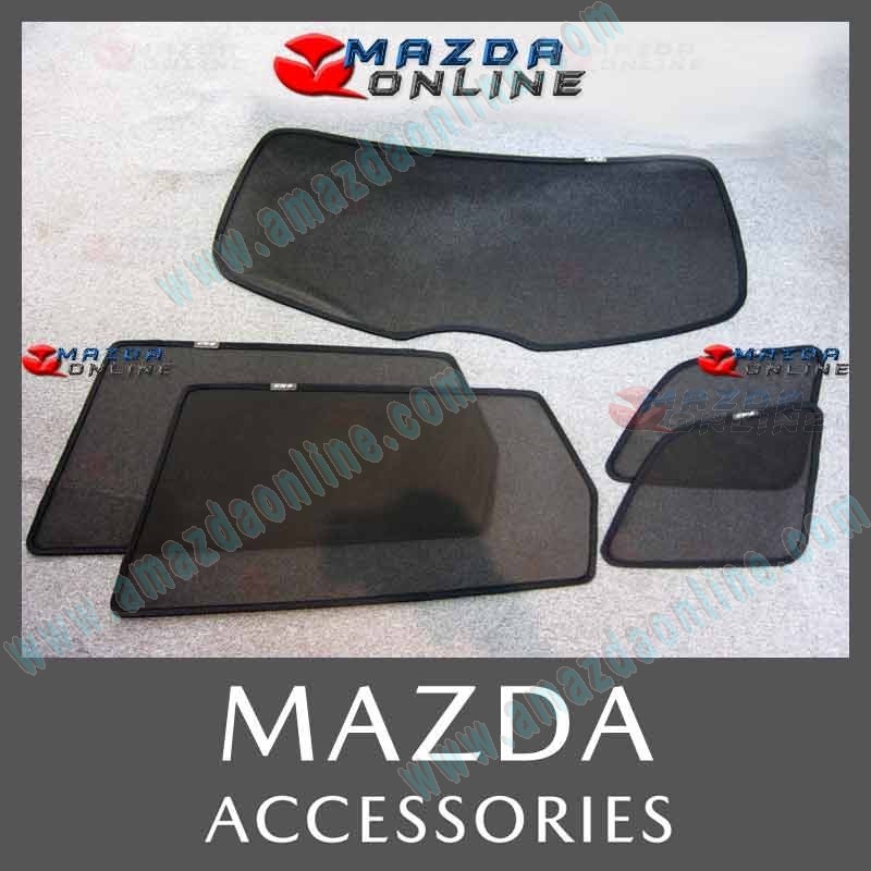 Mazda JDM Cortinas de Asiento Trasero y Portin con Bolsa LTB13ACSHDA para 2009-2015 Mazda CX-9 [TB]