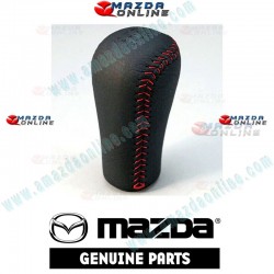 Mazda Genuine Black Leather Manual Gear Shift Knob R503-17-520B-00 fits 93-95 Mazda RX-7 [FD3S]