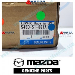 Mazda Genuino Lente Combinada Delantera Derecha S46D-51-061A para 1999-2020 Mazda Bongo [SK,SL]
