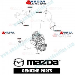 Mazda Genuino Kit de reconstruccion de turbocompresor con juego de juntas SHY1-13-70ZA para 2013-2019 Mazda CX-5 [KE,KF]