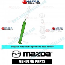Mazda Genuine Rear Shock Absorber TG19-28-700B fits 09-15 MAZDA CX-9 [TB]