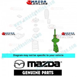 Mazda Genuine Front Right Shock Absorber TG19-34-700 fits 09-15 MAZDA CX-9 [TB]