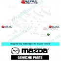 Mazda Genuino Moldura de Limpara Delantera Izquierda TK22-50-C22 para 2012-2015 Mazda CX-9 [TB]