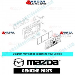 Mazda Genuine Rear Combination Lens NO2 WE60-51-152 fits 89-04 MAZDA TITAN [SY, WG, WH]