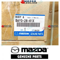 Mazda Genuine Rear Right Disc Brake Caliper BAY0-26-61X fits 16-18 MAZDA3 [BM, BN]