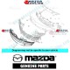 Mazda Genuine Front Bumper Upper Grille Mesh BGV8-50-1T2C fits 09-12 MAZDA3 [BL]