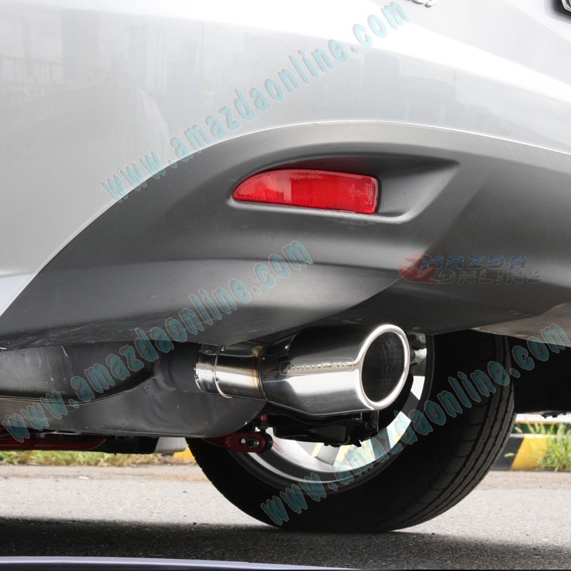 AutoExe Stainless Steel Exhaust Muffler Tip fits 2010-2018 Mazda5 [CW] MCW8A00