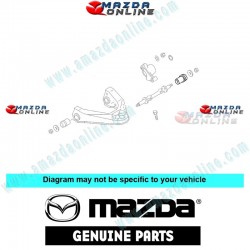 Mazda Genuine Front Rubber Control Arm Bushing S47P-34-460 fits 99-20 MAZDA BONGO [SK, SL]