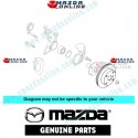 Mazda Genuino Disco de Freno Delantero B26Y-33-25XA para 2000-2003 Mazda 323 [BJ]