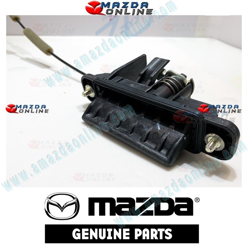 Mazda Genuino Manija Exterior BP4K-62-410A para 2003-2008 Mazda3 [BK]
