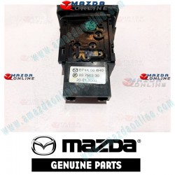 Mazda Genuino Interruptor de Luces de Emergencia BP4K-66-4H0 para 2003-2008 Mazda3 [BK]