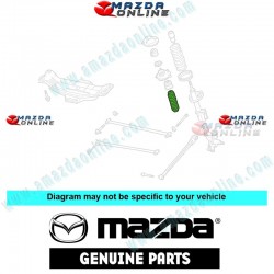 Mazda Genuino Cubierta Antipolvo B01C-28-0A5A para 1999-2004 Mazda5 Premacy [CP]
