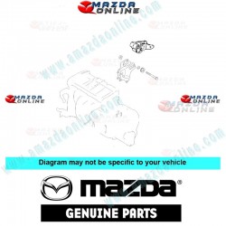 Mazda Genuine Rear Engine Mount B25D-39-040C fits 00-01 MAZDA323 [BJ]