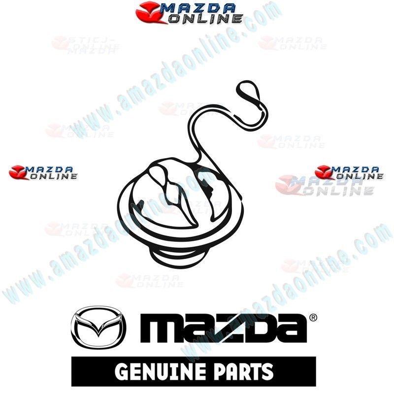 Mazda Genuine Cap Filler BBP3-42-250A fits 09-12 MAZDA3 [BL] BBP3-42-250A