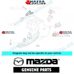 Mazda Genuino Soporte Lateral de Motor BJ0N-39-06YE para 1999-2004 Mazda5 Premacy [CP]