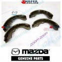 Mazda Genuine Rear Brake Shoes BJYM-26-38Z fits 00-03 MAZDA323 [BJ]