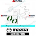 Mazda Genuino Zapatas de Freno Traseras BJYM-26-38Z para 2000-2003 Mazda 323 [BJ]