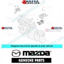 Mazda Genuino Soporte sobre Motor BP4K-39-080A para 2003-2008 Mazda3 [BK]