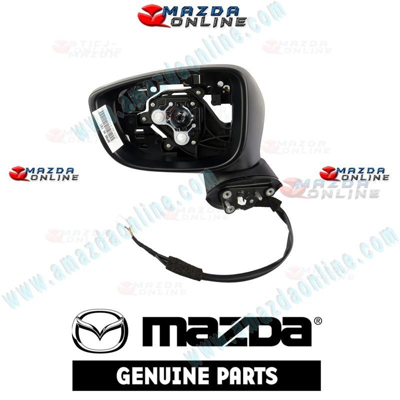 Mazda Genuine Left LH Door Mirror Body BPD8-69-181B fits 13-14 MAZDA3 [BM] BPD8-69-181B