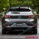 AutoExe Qual Tip Exhaust Cat-Back fits 2019-2024 Mazda3 [BP] Fastback SkyActiv-D
