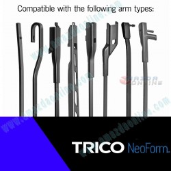 TRICO NeoForm 600mm 24 pulgadas Cuchilla de Limpiaparabrisas Super Premium Viga