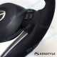 Kenstyle Flat Bottomed Suede Steering Wheel fits 13-16 Mazda CX-5 [KE]