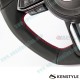 Kenstyle Flat Bottomed Leather Steering Wheel fits 17-23 Mazda6 [GJ]