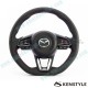 Kenstyle Flat Bottomed Leather Steering Wheel fits 17-23 Mazda6 [GJ]