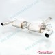 AutoExe Stainless Steel Exhaust Cat-Back fits 09-12 Mazda RX-8 [SE3P]