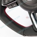 Kenstyle Volante de Fondo Plano de Cuero para 2017-2024 Mazda CX-5 [KF]