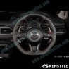 Kenstyle Flat Bottomed Leather Steering Wheel fits 17-24 Mazda CX-8 [KG]