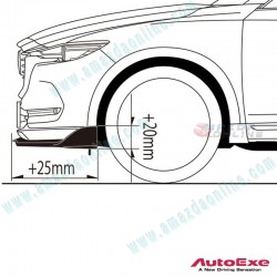 AutoExe Spoiler Delantero para 2017-2021 Mazda CX-8 [KG]