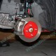 AutoExe Rear Brake Rotor Disc Set fits 06-10 Mazda3 [BK]
