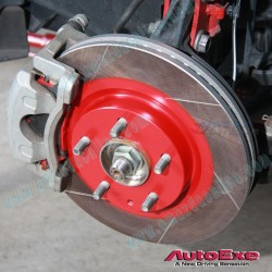 AutoExe Rear Brake Rotor Disc Set fits 03-09 Mazda3 [BK]