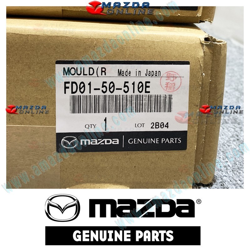 Mazda Moldura de Ventana Derecha FD01-50-510E para 1992-2002 Mazda RX-7 [FD3S]