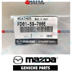 Mazda Tira de Clima de Puerta Izquierda FD01-59-760E para 1992-2002 Mazda RX-7 [FD3S]